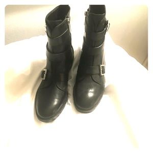 Black Moro boots size 7
